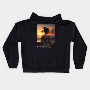 Honey Buns at Sunset Kids Hoodie